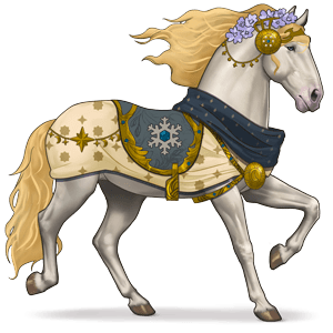 divine horse art nouveau